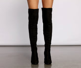 50/50 Trendy Stunner Over The Knee Boots